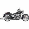 BASSANI True Duals フィッシュテールマフラー 36インチ-01