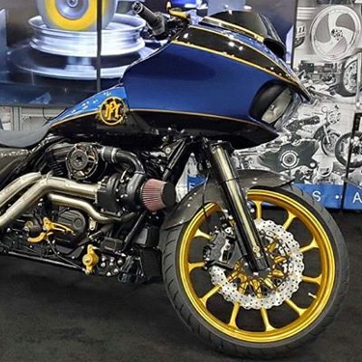 Performance Machine アサルト・フロントホイール 21x3.5 ゴールド