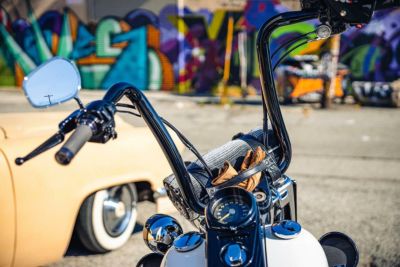 Factory47 VICLA ハンドルバー グロスブラック 16インチ