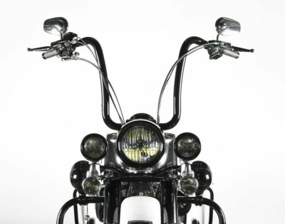 Factory47 VICLA ハンドルバー グロスブラック 18インチ