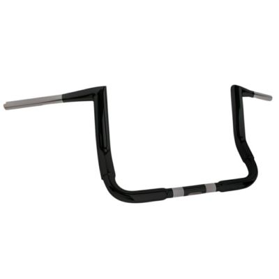 Khrome Werks バックフィフティー・バットウィング用1.5インチ径ハンドルバー 10インチ ブラック