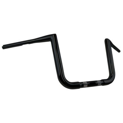 Khrome Werks バックフィフティー・ロードグライド用1.5インチ径ハンドルバー 10インチ ブラック
