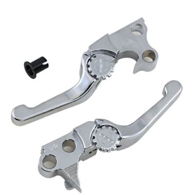 Powerstands Racing アンセム アジャスタブル・ショートレバーセット クローム