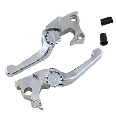 Powerstands Racing アンセム アジャスタブル・ショートレバーセット クローム