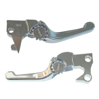 Powerstands Racing アンセム アジャスタブル・ショートレバーセット クローム
