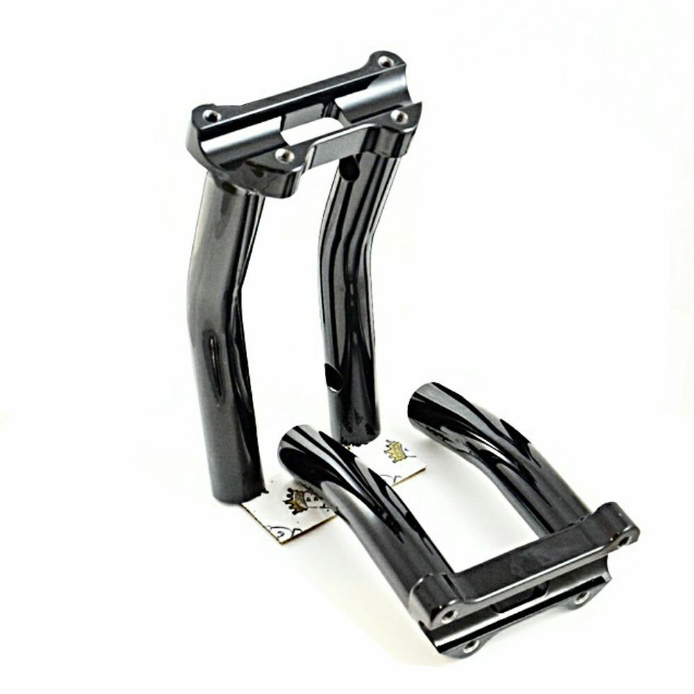 BUNG KING ワンピースライザー プルバック 6インチ (1インチプルバック) サテンブラック-03