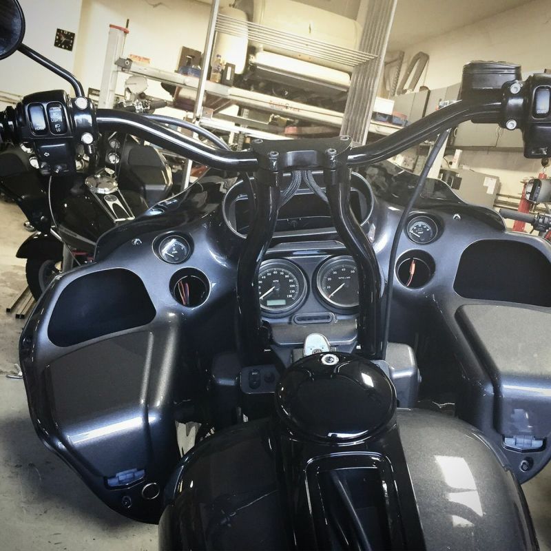 Street Bob One-Piece Handlebar Riser | 2018–2024 | Bung King