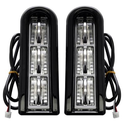 HogWorkz サドルバッグサポート用LEDフィラーインサート ブラック