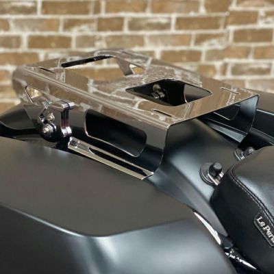 HogWorkz ソロシート用ツアーパックラック クローム