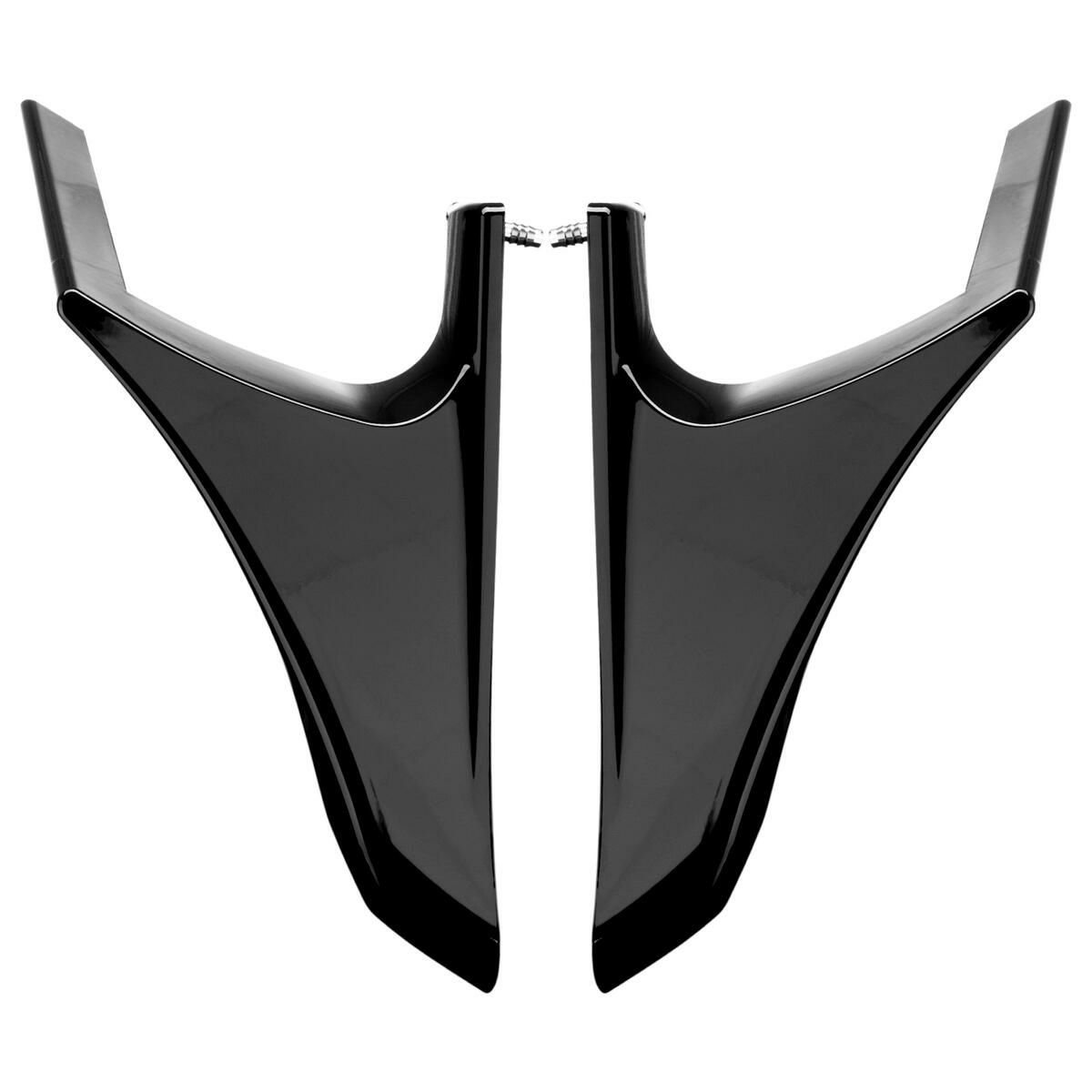 HOG WORKZ CVOスタイル・ストレッチサイドカバー ビビッドブラック-04