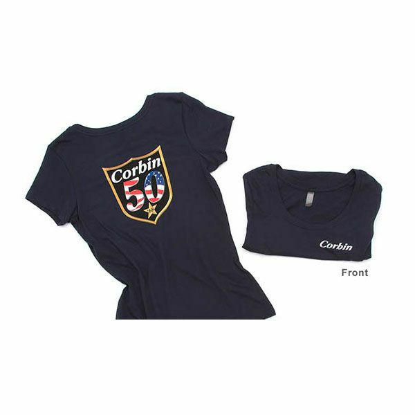 CORBIN 50TH アニバーサリー　レディース T-SHIRT-01