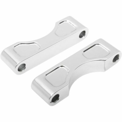 KLOCK WERKS Hugger フロントフェンダー マウントブロック　クローム　21インチホイール用