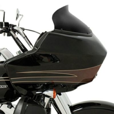 ロードグライド・ロープロファイルウインドシールド ブラック