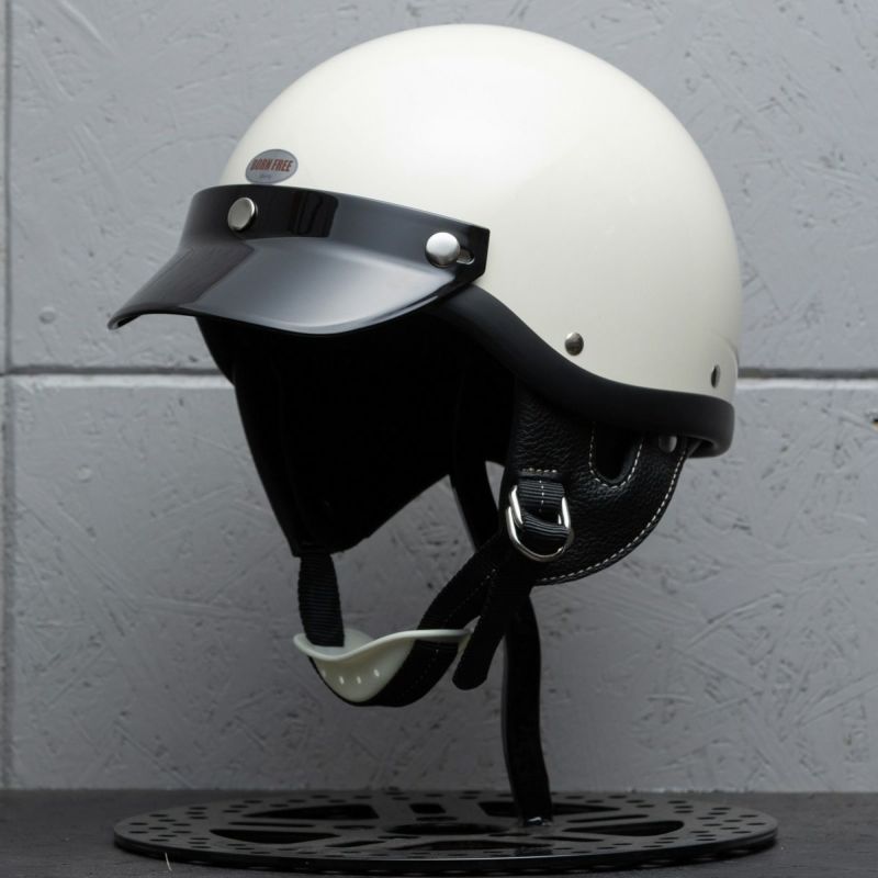 BORN FREE SHORTY ハーフヘルメット アイボリー XL/XXL |ハーレーパーツ専門店 hd-parts.jp