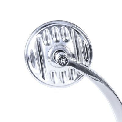 ハーレー、エッジカット・ドームミラー |ハーレーパーツ専門店 HDパーツ