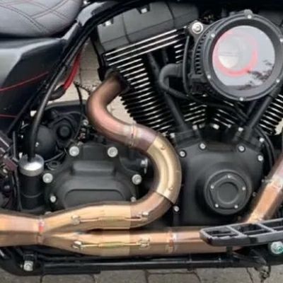 SAWICKI 2in1フルエキゾーストマフラー用ヒートシールド ブラッシュ ツーリング