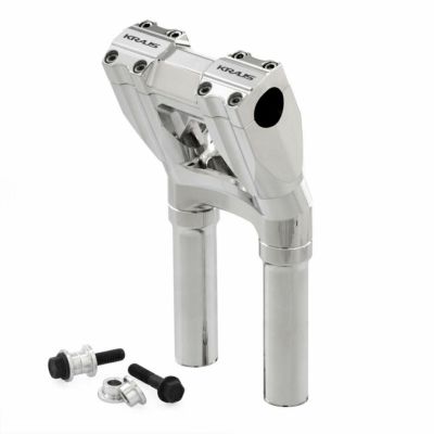 クラウス キックバック・アイソレーテッド 10インチプルバックライザー ポリッシュ 1インチクランプ