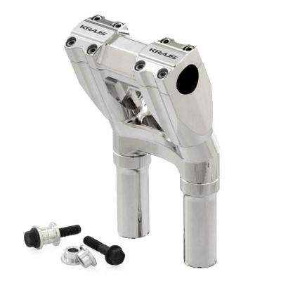 クラウス キックバック・アイソレーテッド 8インチプルバックライザー ポリッシュ 1.125インチクランプ