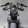 Biltwell キーストーンハンドルバー ディンプル付 ブラック-01