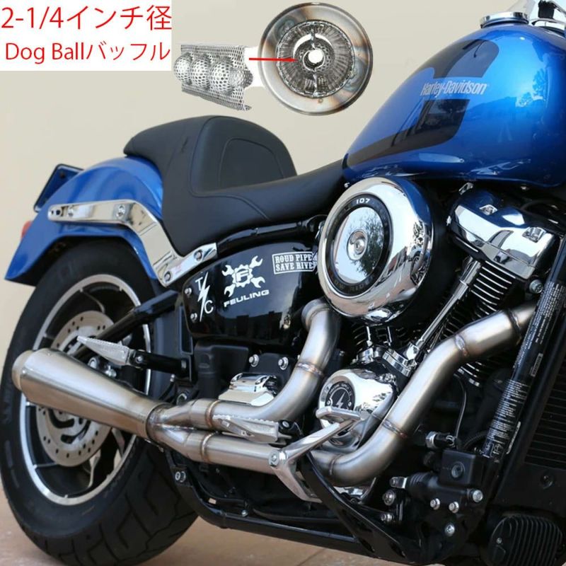 スラッシンサプライ(THRASHIN SUPPLY) OG ステンレス 2-1マフラー