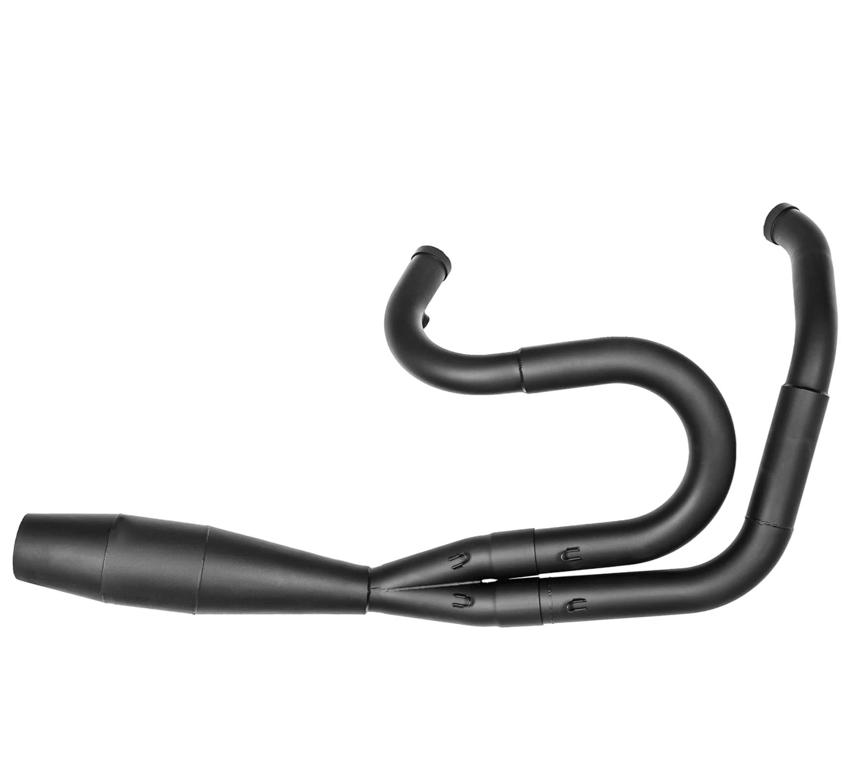 SAWICKI ショーティービッグインチ・2in1フルエキゾーストマフラー ブラック/キャノンエンド ダイナ-02