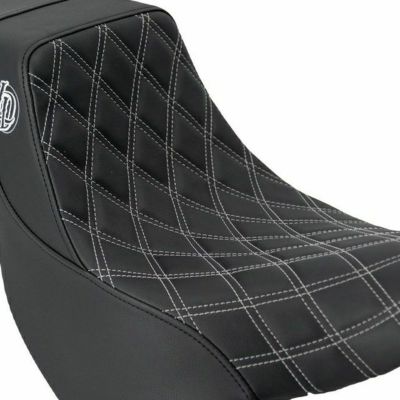 Lucky Daves バガーシート ダブルダイアモンド グレーステッチ