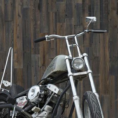 【SALE】Biltwell タイソンハンドルバー 12インチ ディンプル付 クローム
