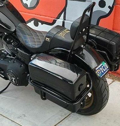 BAG-RAIL-DYN-FG-C:FXRディビジョン ダイレクトマウント・バッグレールシステム ダイナ クロームラッチ