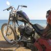 Biltwell ゼッドハンドルバー ディンプル付 クローム-04