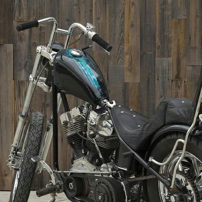 Biltwell REハンドルバー ディンプル付 クローム-01