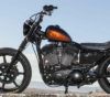 ローランドサンズ・デザイン(RSD)アッパーフォークカバー スムース グロスブラック SPORTSTER-01