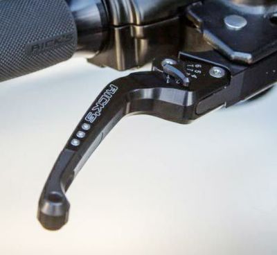 Ricks Motorcycles グッドガイズ・アジャスタブルレバーキット M8ソフテイル ブラック