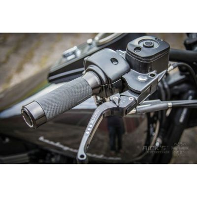 Ricks Motorcycles グッドガイズ・アジャスタブルレバーキット スポーツスター ブラック