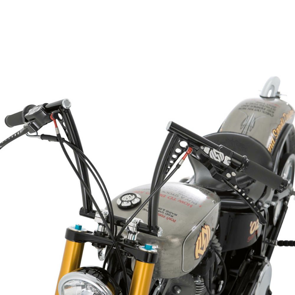 ローランドサンズ・デザイン(RSD)12インチ　ビンテージ・ハンドル　グロス・ブラック-01