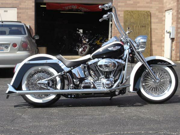 カルリーニデザイン ギャングスター・エイプハンドルバー 1.25インチ 18インチ クローム-06