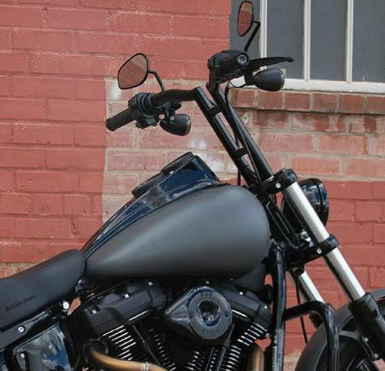 FXRディビジョン スプリット・MX・Tバーハンドル グロスブラック 18 