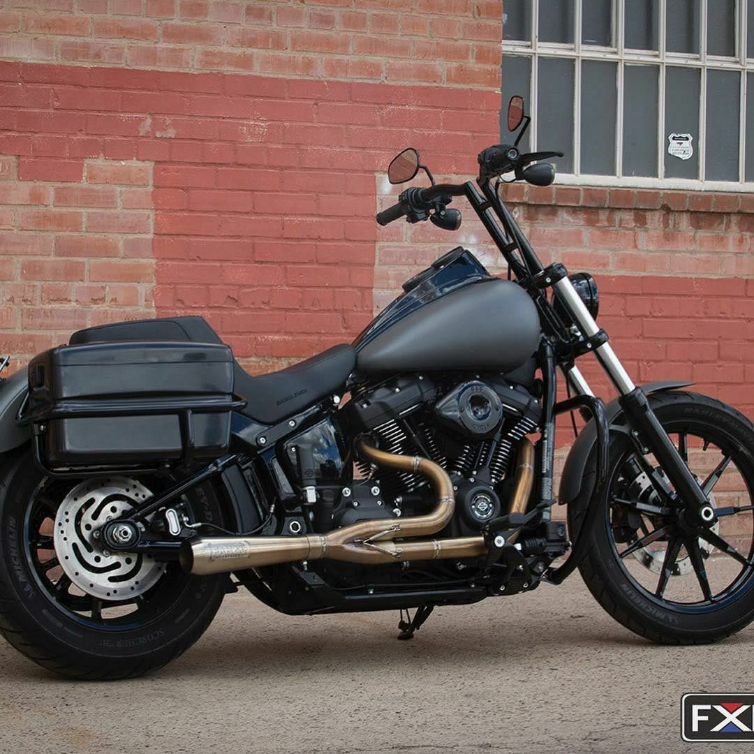 FXRディビジョン スプリット・MX・Tバーハンドル グロスブラック 18インチ-02