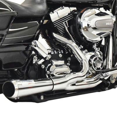 Bassani ロードレイジ ステンレス2in1ショートフルエキゾーストマフラー クローム