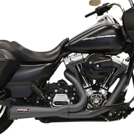 Dirty Bird BMF 2-1フルエキゾーストマフラー ツーリング用 ブラック 