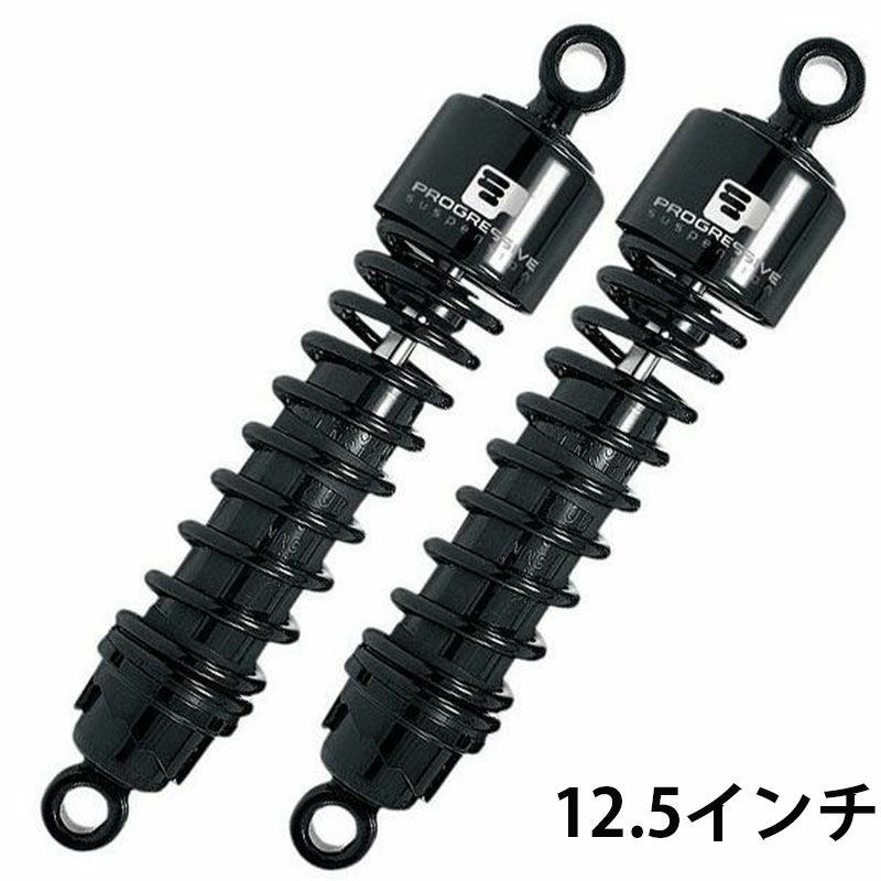 プログレッシブ 412シリーズ サスペンション ブラック/ヘビーデューティー 12.5インチ-01