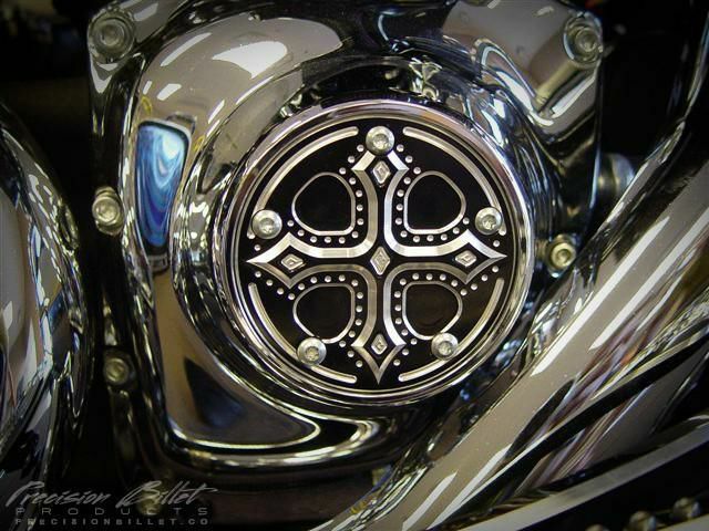 Precision Billet Darkside ポイントカバー ブラック 5穴モデル-01