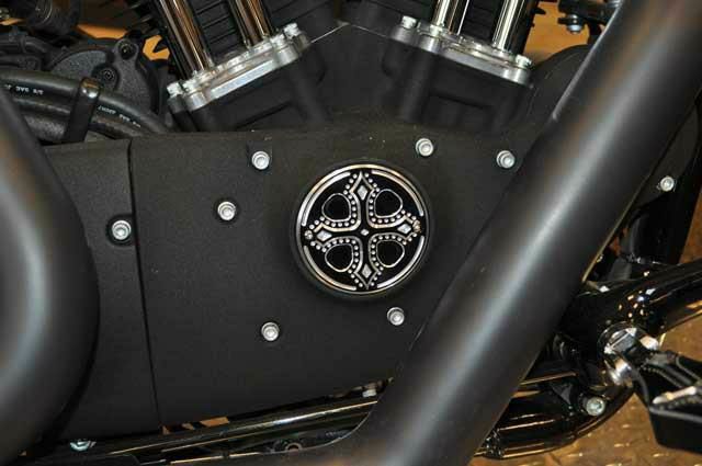 Precision Billet Darkside ポイントカバー ブラック 5穴モデル-03