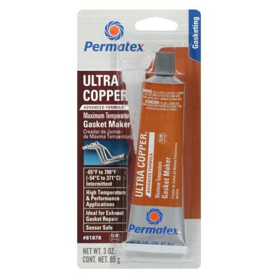 PERMATEX ULTRA COPPER シリコン・ガスケットメーカー（高温部位向け）