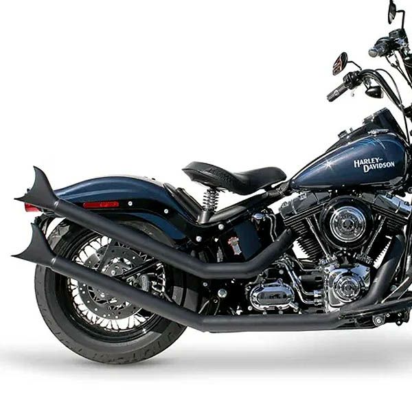 サムソン エキゾースト　マフラー フィッシュテール 42インチ ブラック サムソン エキゾースト マフラー フィッシュテール 42インチ ブラック