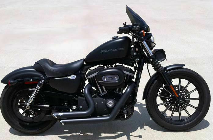 ナショナルサイクル(National Cycle)GLADIATOR・コンパクト・ウインドシールド　ブラックマウント　ダークカラー-01