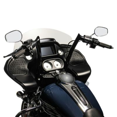 Fat Baggers 1.5インチ・ポインテッドトップ ハンドルバー 14インチ ブラック