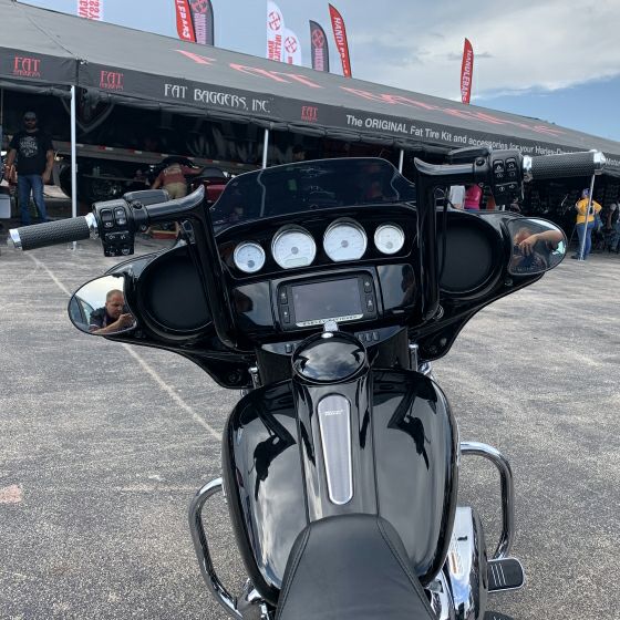 Fat Baggers 1.5インチ・ポインテッドトップ ハンドルバー 14