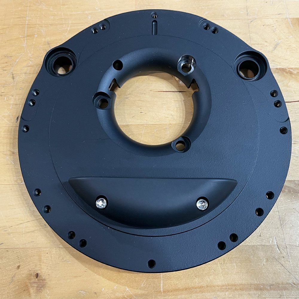 Rough Crafts フィンデザイン・ラウンドエアクリーナー ツインカム・電子制御スロットル用 クローム-02