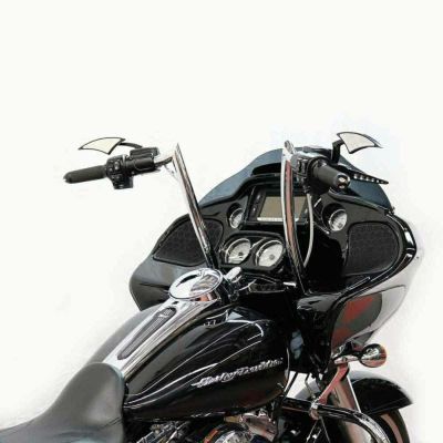 Paul Yaffe モンキーバガーバー 配線済　14インチ　クローム　2015～ FLTR