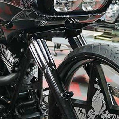 Paul Yaffe's Bagger Nation Yafter Burner エクステンド スライダーカバー　ブラック